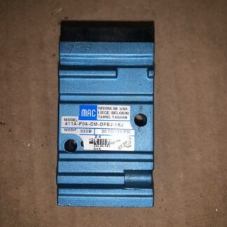 MAC VALVE, #411A-F0A-DM-DFBJ-1KJ, NOS, (HEHI-583)