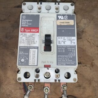 Westinghouse Breaker, #HMCP1LCA02, 100amp, pre-owned, (HEHI-739)
