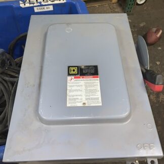 Square D H663AWK Safety Disconnect Switch 100A 600V 75HP 6P Type, (HEHI-1142)