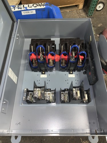 Square D H663AWK Safety Disconnect Switch 100A 600V 75HP 6P Type, (HEHI-1142) - Image 2