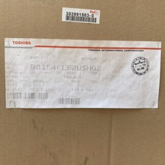 Toshiba motor #B0154FLF2USH02, 15hp, 230/460v 1800rpm, NOS, (HEHI-670)