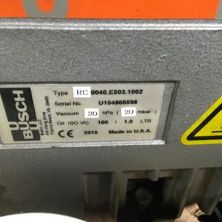 Busch Vacuum pump, RA0040-E503-1002, great condition,  LG-3