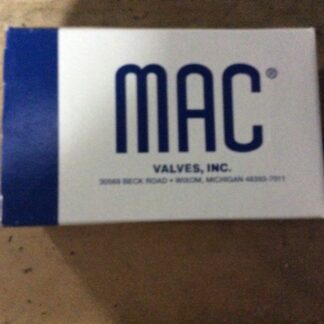 Mac Valve, NIB, model-92B-000-BJ4, modif 1705, NOS, (MOT-67)
