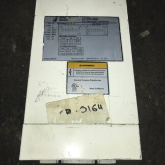 Jefferson transformer, #411-0111-000, 240x480v-120/240v, 5kva, 88lb, (PS-1136)