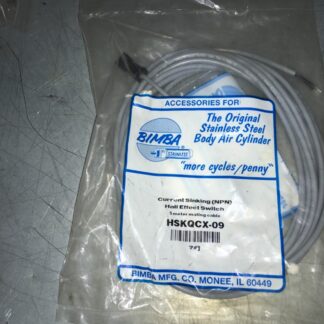BIMBA Hall effect switch, 5-meter malting cable, HSKQCX-09, NIB, (ADI-847)