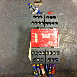 Banner safety switch, #ES-UA-5A, 12-24vdc supply, pre-owned, (EN-514)