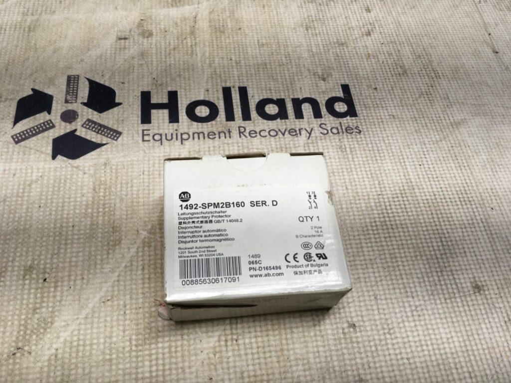 Allen Bradley, supplementary protector, 1492-SPM2B160, (LG-4867)