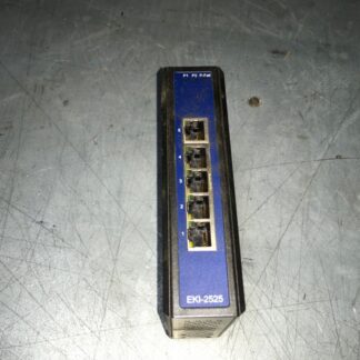 Advantech EKI-2525, 5 port industrial unmanaged ethernet switch, used, (ADI-741)