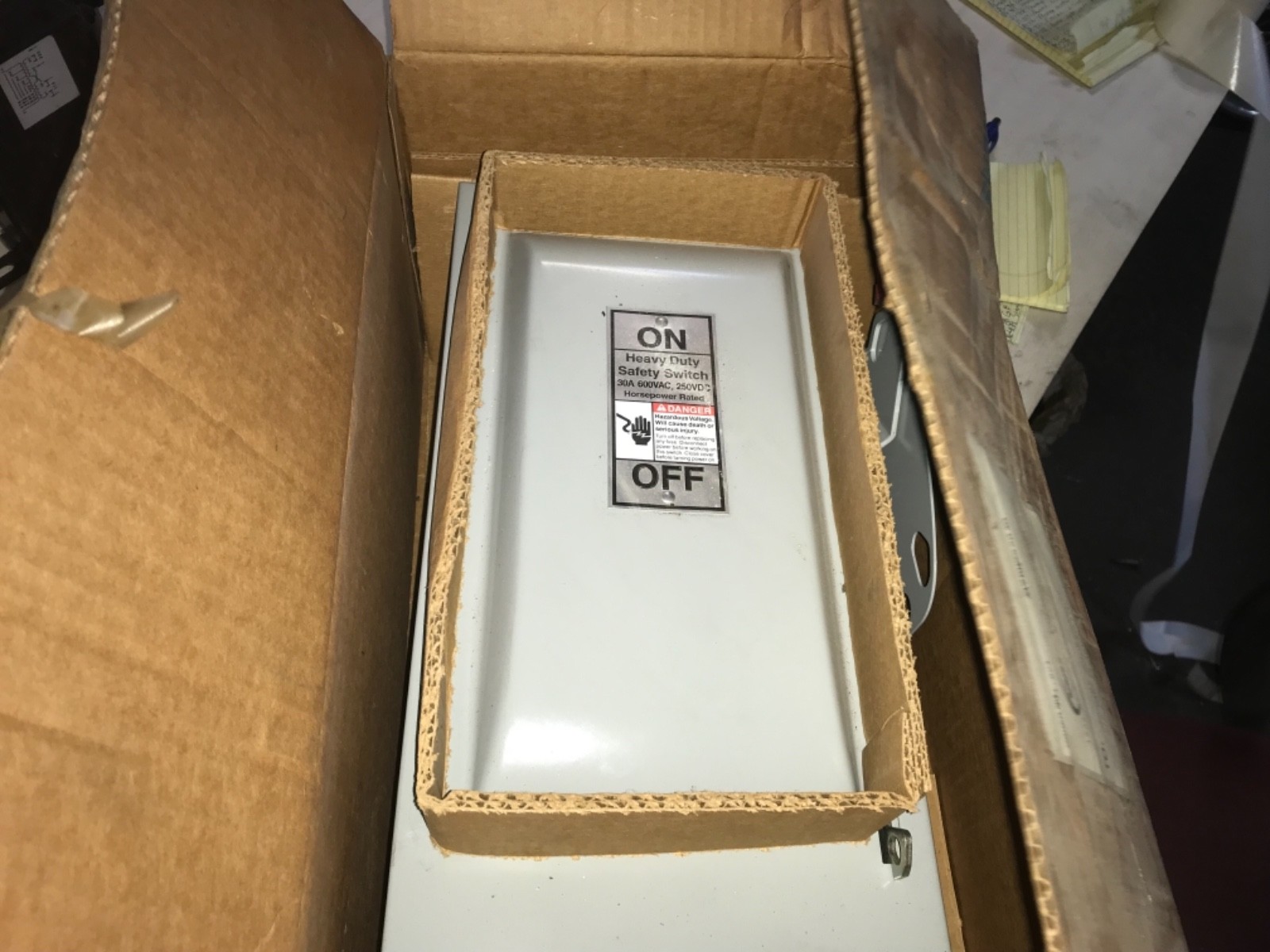 SIEMENS Safty Switch, #HF361, 600vac, 250VDC, NOS, (DR-4173) - Image 5