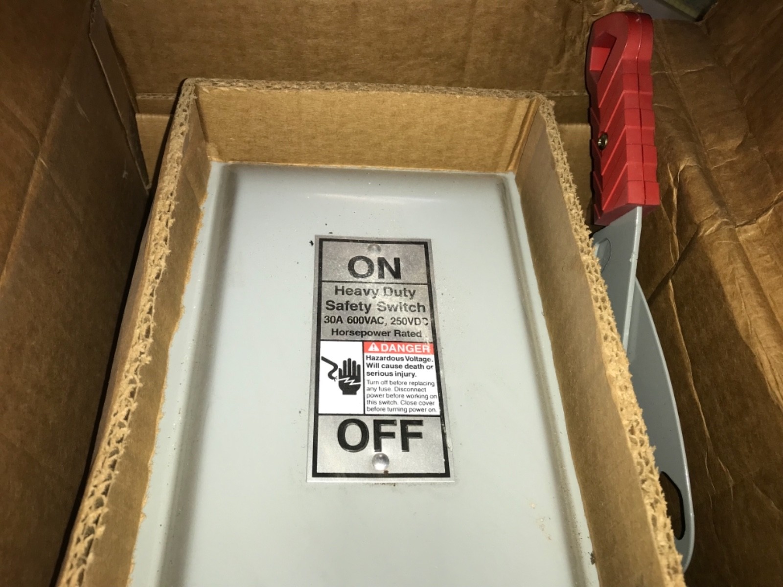 SIEMENS Safty Switch, #HF361, 600vac, 250VDC, NOS, (DR-4173) - Image 6