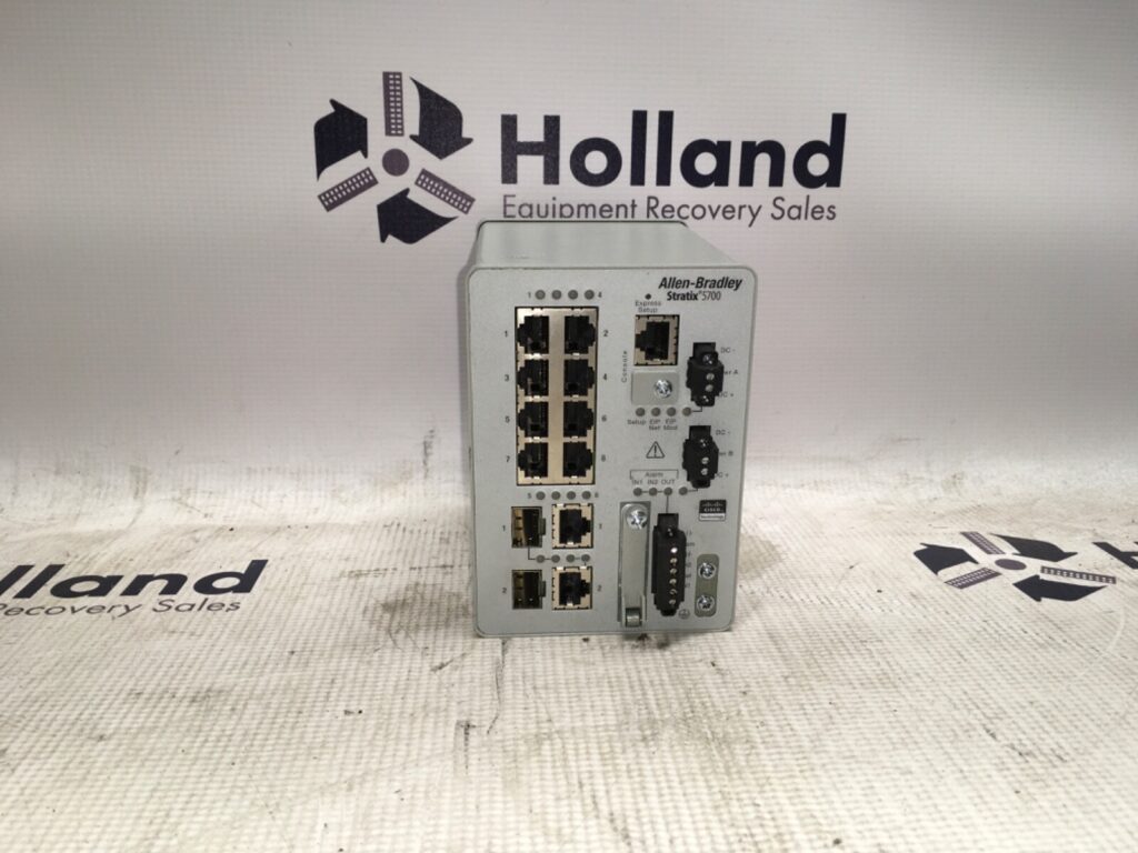 Allen Bradley Stratix 5700 Unmanaged Ethernet Switch, 1783-BMS10CGP, RJ-39