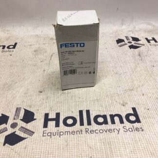 FESTO flow sensor, SFAH-50U-Q8S-PNLK-PNVBA-M8, 8058472, NOS, LG-4546