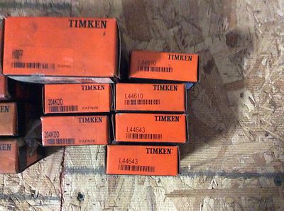 11-Timken bearings, 2-LM29710, 2-LM29749, 9108PP, 2-204KDD, 2-L44610, 2-L44643 - Image 2