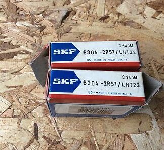 2-SKF, Bearings #6304-2RS1/LHT23, 30day warranty, free shipping lower 48!