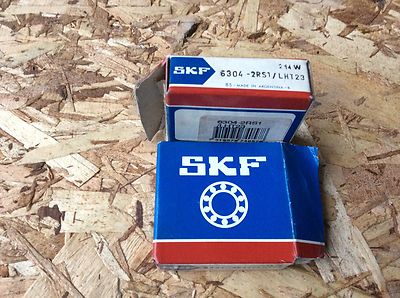 2-SKF, Bearings #6304-2RS1/LHT23, 30day warranty, free shipping lower 48! - Image 2