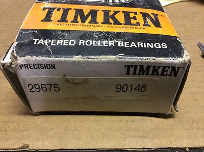 Timken bearings, #29675 90156-S, 30 day warranty, free shipping lower 48!