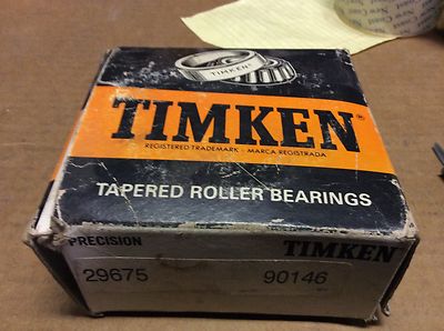 Timken bearings, #29675 90156-S, 30 day warranty, free shipping lower 48! - Image 2