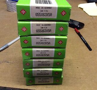7-INA- bearings, #655x63x5A, 30 day warranty, free shipping lower 48!
