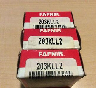 3-FAFNIR bearings #203KILL2, 30 day warranty, free shipping lower 48!