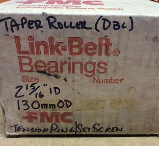 Link-belt bearings #fmc, 130mm taper roll, Free shipping lower 48