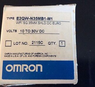 OMRON, # e2qw-n35mb1-m1, 10-30v dc, lot no.2115c, free shipping, 30day warranty