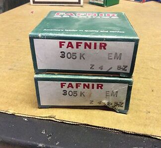 2-FAFNIR bearings #305K, 30day warranty, free shipping lower 48!