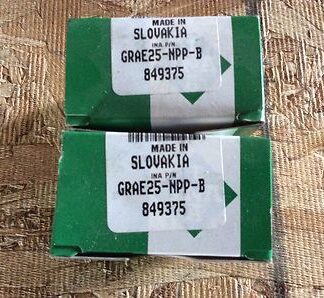 2-INA  Bearings, Cat #849375, comes w/30day warranty, free shipping