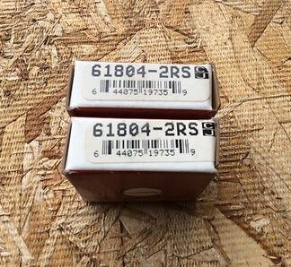 2-Consolidated-Bearings, Cat#61804-2RS ,comes w/30day warranty, free shipping
