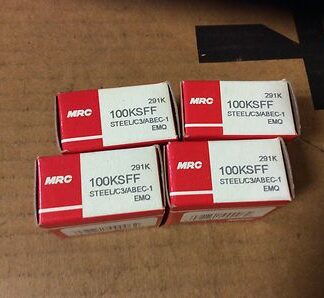 4-MRC bearings #100KSFF, Free shipping lower 48, 30 day warranty!
