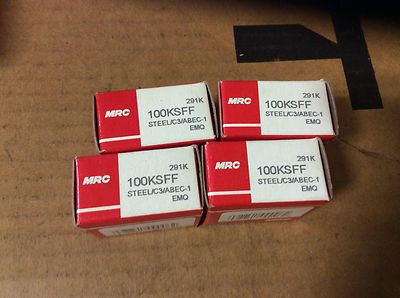 4-MRC bearings #100KSFF, Free shipping lower 48, 30 day warranty!