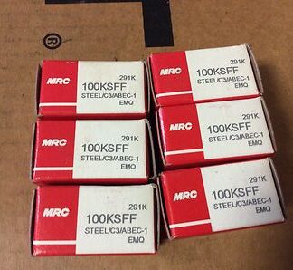6-MRC bearings #100KSFF, Free shipping lower 48, 30 day warranty!