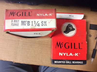 2-McGILL, Bearings# MFB 1/1/4SK, Free shipping to lower 48, 30 day warranty - Image 2