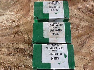 3-INA Bearings, Cat #849405, comes w/30day warranty, free shipping