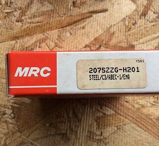 MRC  Bearings, Cat #207-SZZG/H501, comes w/30day warranty, free shipping