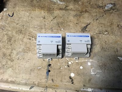 2-Allen-Bradley PanelView Plus 24vdc Power Supply, #2711P-RSACDIN, ser-A, rev-A