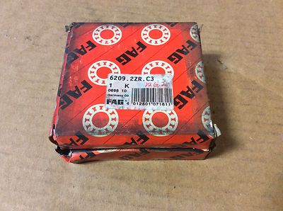 2-FAG bearings # 6209.2ZR.C3, NOS, (BDR-702) - Image 2