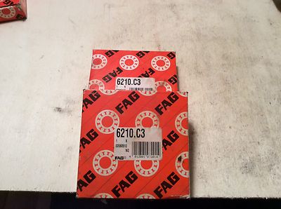2-FAG /bearings #6210.C3, NOS, (JFK-22) - Image 3