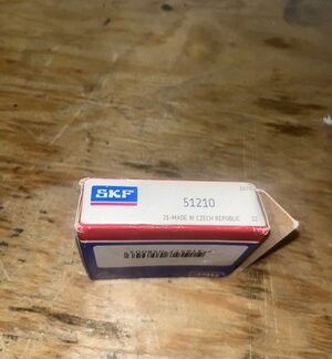 SKF  Bearing #51210, New Open Box, LG-3022
