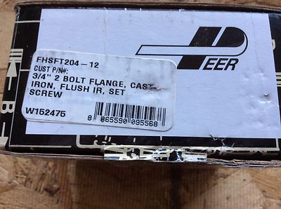 Peer Bearings, Cat# FHSFT204-12 ,comes w/30day warranty, free shipping