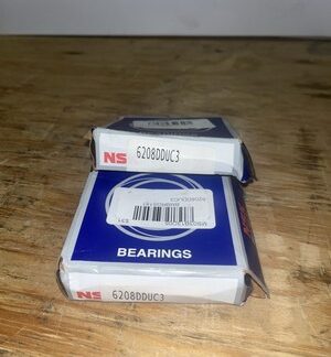 Lot Of 2-NSK Bearing #6208DDUC3, New Open Box, LG-3031