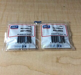 Lot Of 10-SKF Bearings #607-2RSH, 30day warranty, free shipping lower 48!