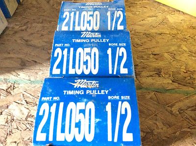 3-Martin/Bearing, #21L050 1/2, NOS, (BDR-478)