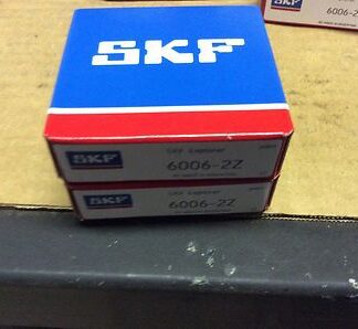 2-SKF bearings #6006-2Z, 30day warranty, free shipping lower 48!