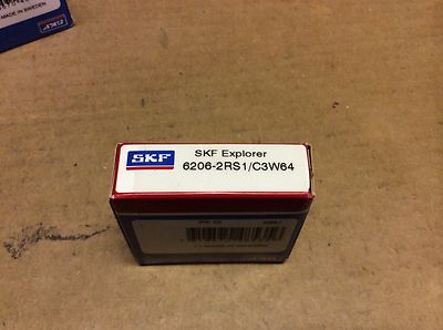 SKF bearings #6206-2RS1/C3W64, 30day warranty, free shipping lower 48!