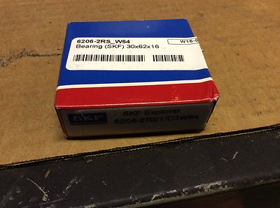 SKF bearings #6206-2RS1/C3W64, 30day warranty, free shipping lower 48! - Image 2