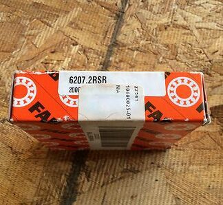 FAG Bearings, Cat# 6207.2RSR,comes w/30day warranty, free shipping