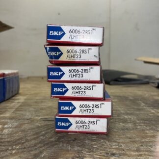 Lot Of 6-SKF Bearing  #6006-2RS1, NOS, JFK-1499