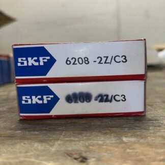 Lot Of 2-SKF Bearing  #6208-2Z/C3, NOS, JFK-1500