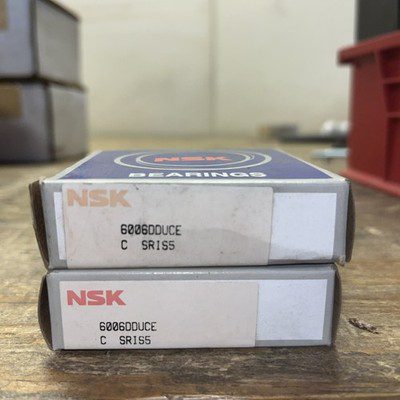 Lot Of 2-NSK Bearing #6006DDUCE, NOS, JFK-1513