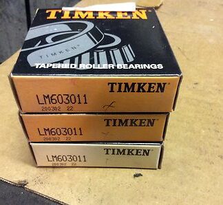 3-Timken-Bearing, #LM603011 200302 22, Free shipping lower 48, 30 day warranty!